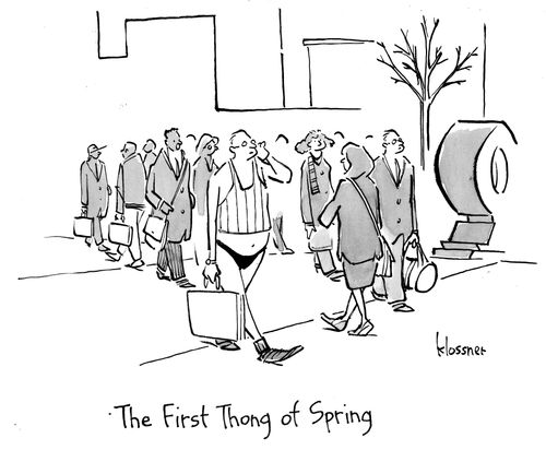 The First Thong of Spring