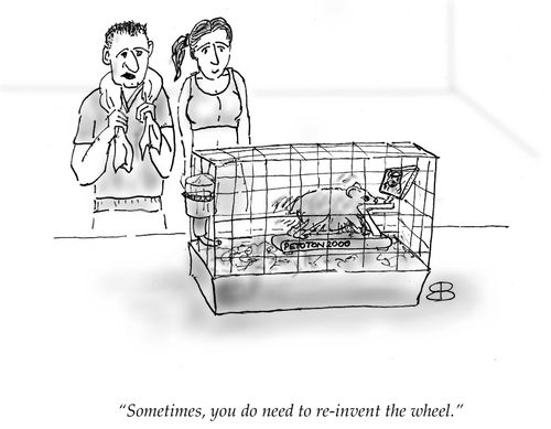 "Sometimes, you do need to re-invent the wheel."