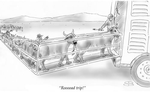 "Roooad trip!"