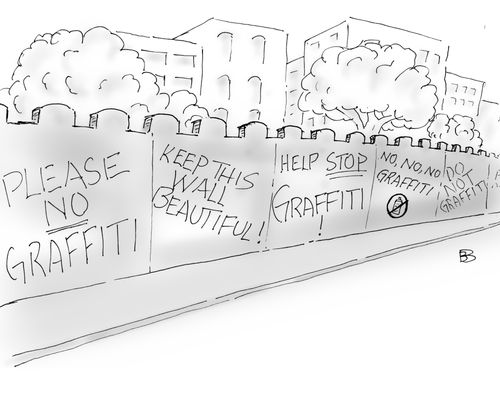 Please no graffiti