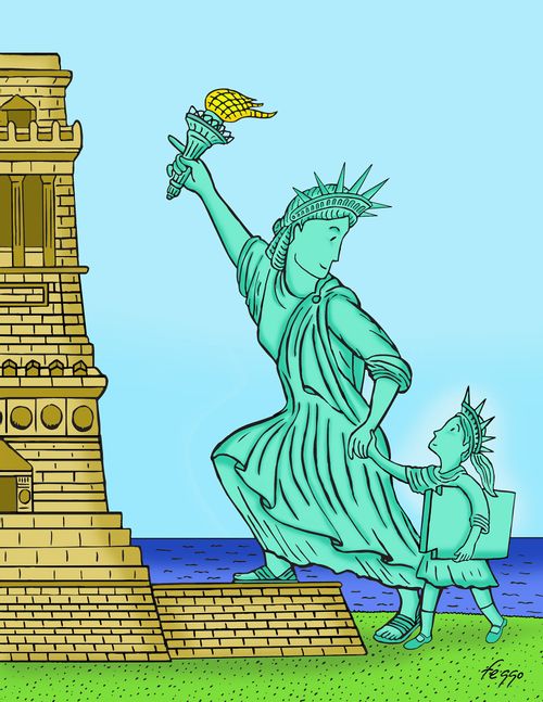 Statue of Liberty's Child