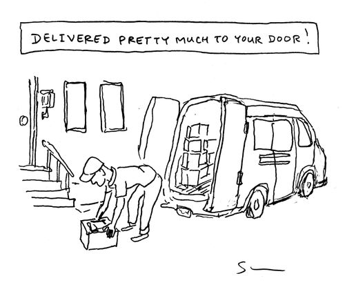 Delivered Pretty Much To Your Door!