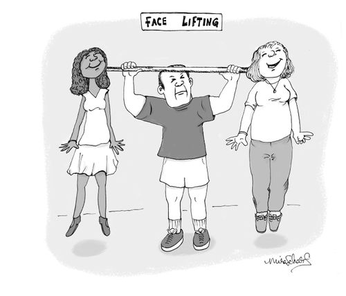 Face lifting