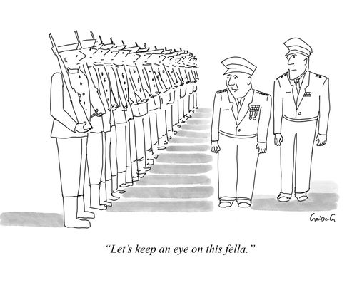 "Let's keep an eye on this fella."