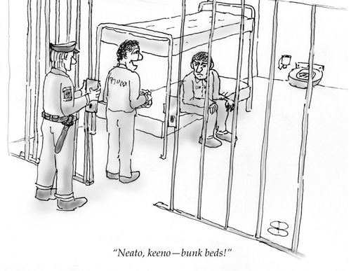 "Neato, keeno - bunk beds!"