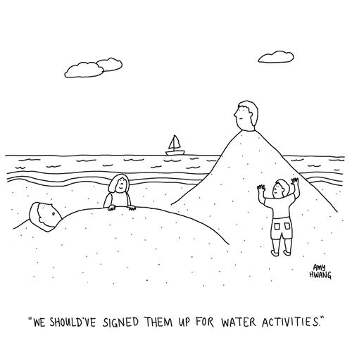 "We should've signed them up for water activities."