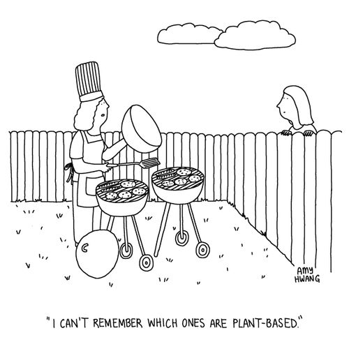 "I can't remember which ones are plant-based."