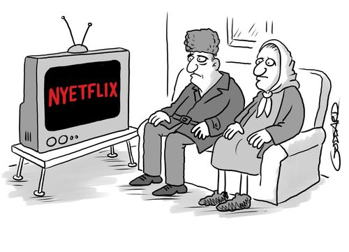 Russian boycott 'Nyetflix'