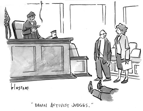 "Damn Activist Judges."