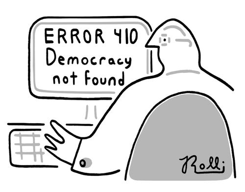 Error 410 Democracy Not Found