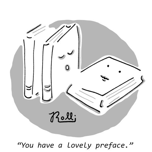 "You have a lovely preface."