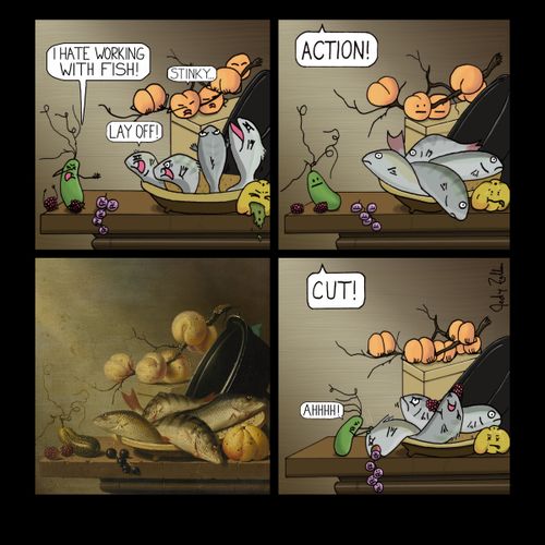 "I hate working with fish."