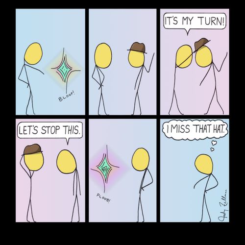 "It's my turn!"
