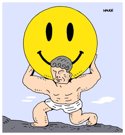 Atlas and the Smiley