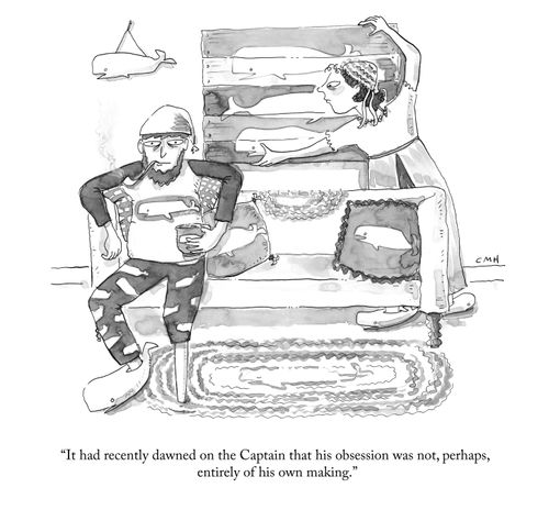 "It had recently dawned on the Captain that his obsession was not, perhaps, entirely of his own making."