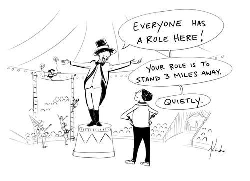 "Everyone has a role here!"