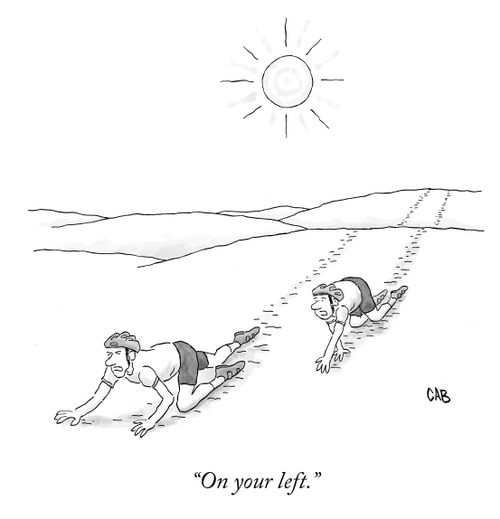 "On your left."