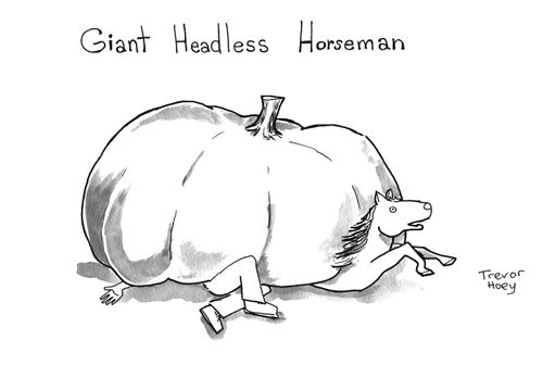 Giant Headless Horseman