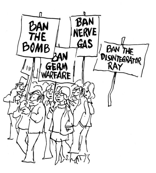 Ban the bomb
