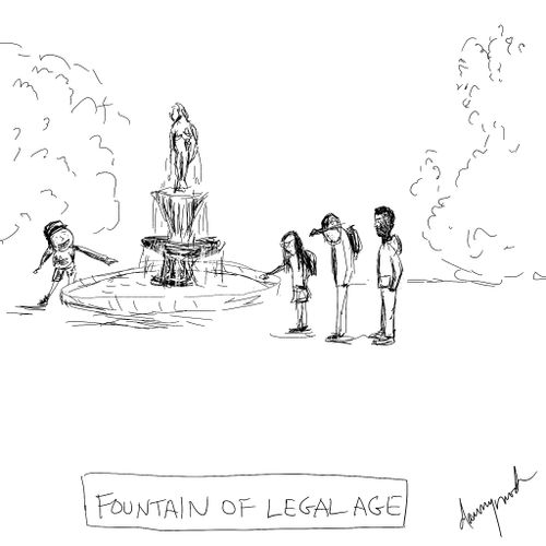 Fountain of Legal Age