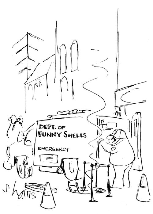 Dept. of funny smells