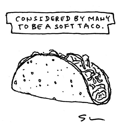 Considered by many to be a soft taco.