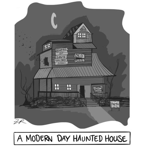 A Modern Haunted House