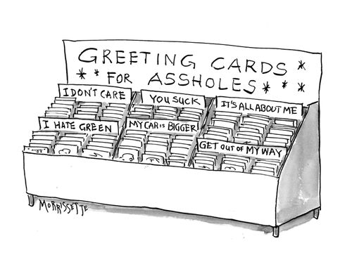 Greeting Cards For A******s