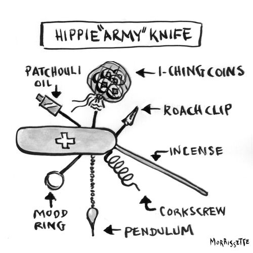 Hippie Army Knife