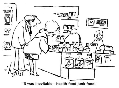 "It was inevitable – health food junk food."