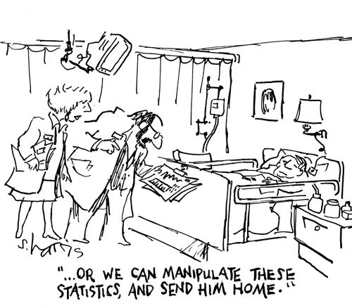 "... or can we manipulate these statistics, and send him home."