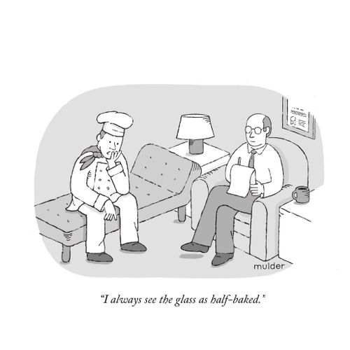 "I always see the class as half-baked."