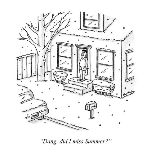 "Dang, did I miss Summer?"