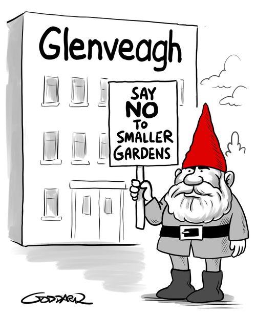 Glenveagh: Say NO to smaller gardens