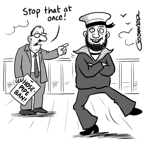 Hosepipe ban - Sailor's Hornpipe