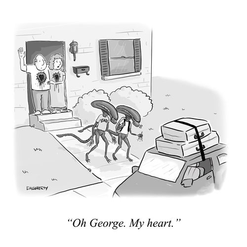 "Oh George. My heart."