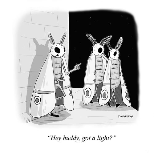 "Hey buddy, got a light?"