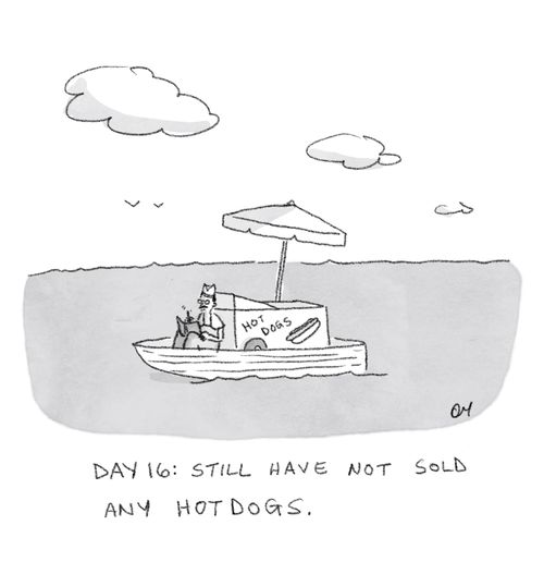 Day 16: Still have not sold any hot dogs