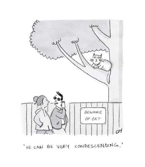 "He can be very condescending."