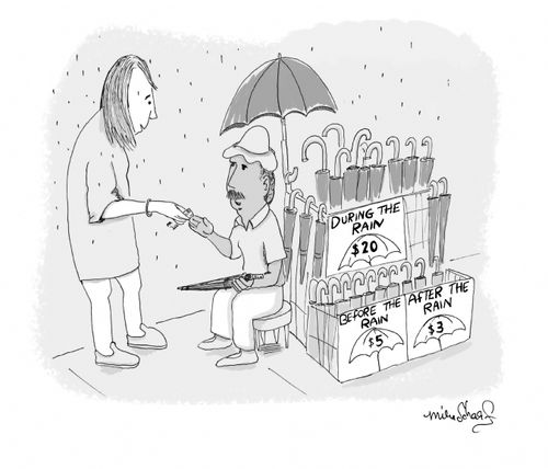 The Price of Umbrellas