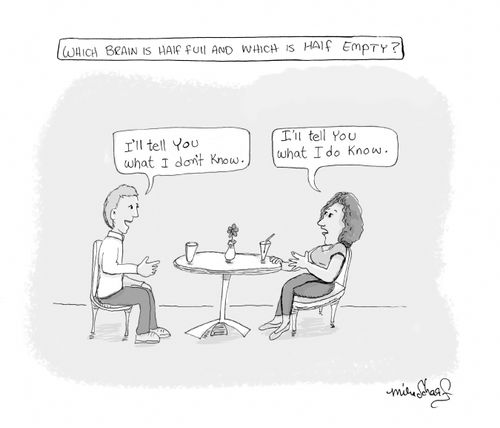 Which Brain is Half Full and Which is Half Empty?