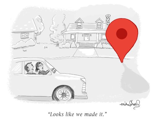"Looks like we made it."