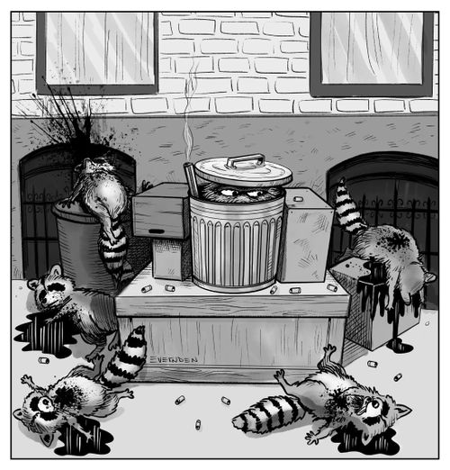 Taking out the trash