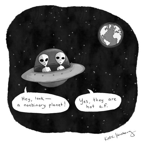"Hey, look - a nonbinary planet!"