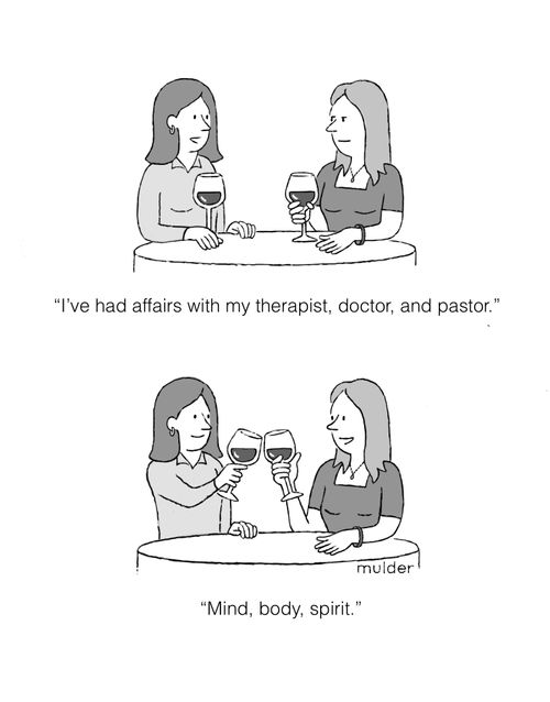 "Mind, body, spirit."