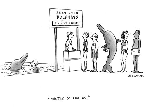 "They're so like us."