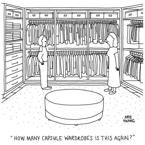 "How many capsule wardrobes is this again?"