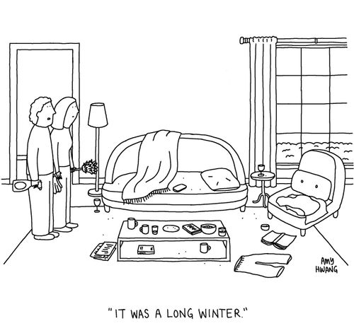 "It was a long winter."