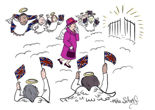 Death of Queen Elizabeth