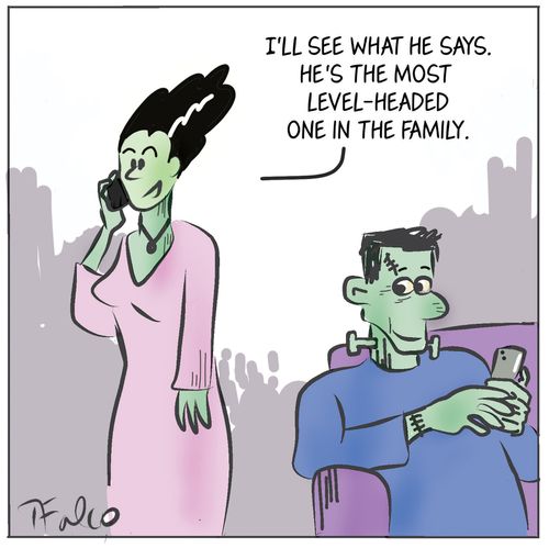 "I'll see what he says. He's the most level-headed of the family." 